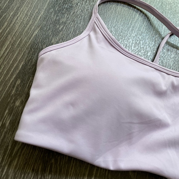NWOT-Rapbin Strappy Sports Bra in Light Purple with Removable Pads - Never Worn! - Picture 3 of 6